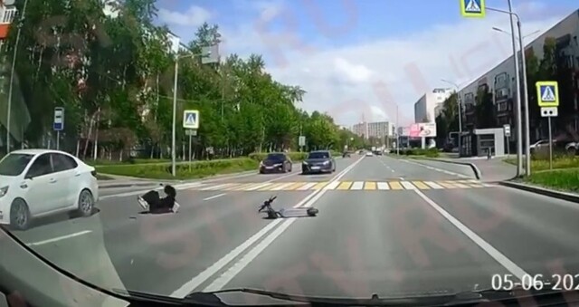 Красноречивый знак "слепые пешеходы"