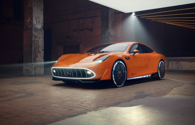 Mercedes продолжает ходить по граблям. Представлен AMG GT - концепт электрического гиперкара