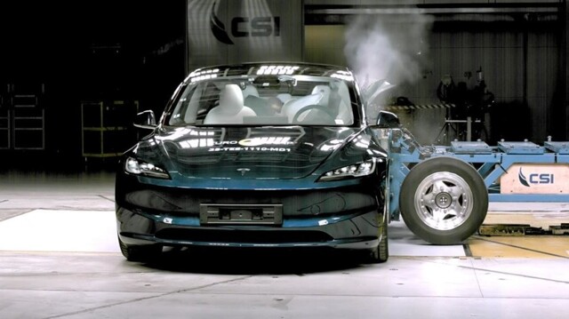Tesla Model 3 стала самым безопасным автомобилем Европы 