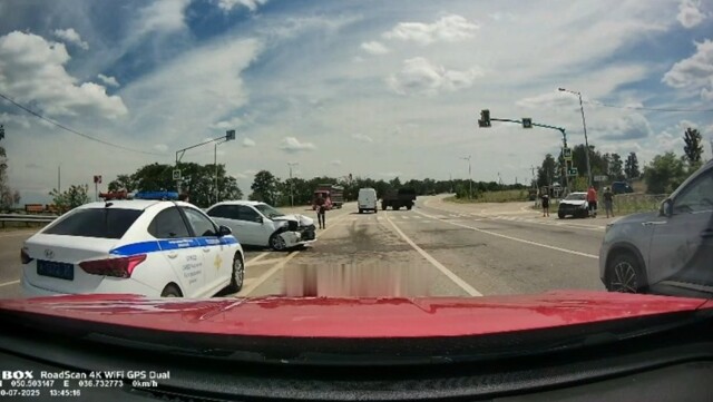 Спешил поучаствовать в ДТП