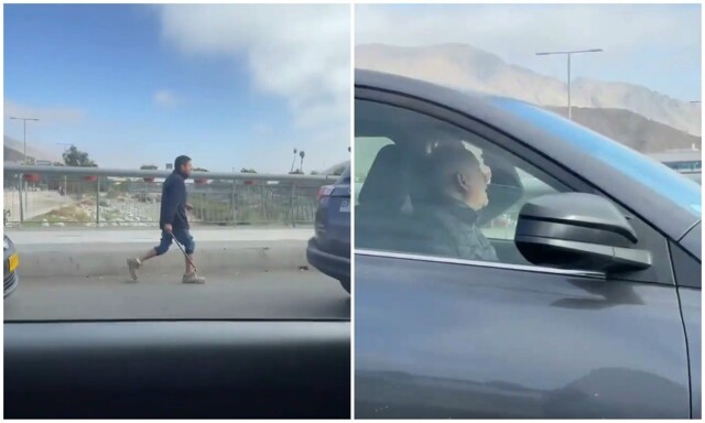 Дорожная разборка в Чили