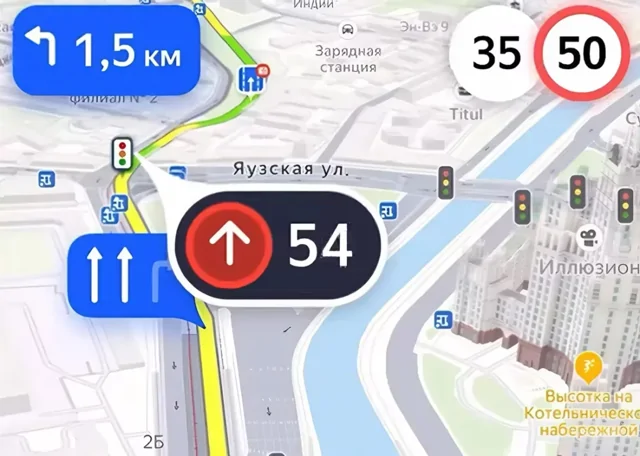 В конце августа Яндекс Карты начнут отображать фазу светофора в реальном времени