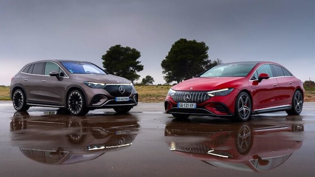 Электромобили Mercedes-Benz EQE оказались почти никому не нужны