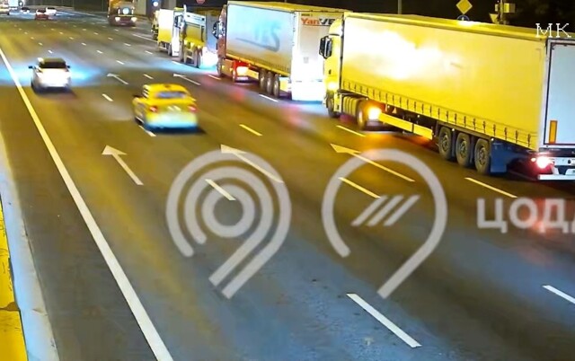 МКАД. Даже не тормозил