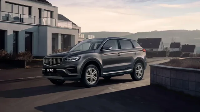 Названы российские цены на обновлённый кроссовер Belgee X70