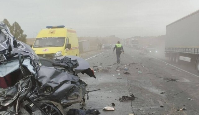 Жесть на трассе в Самарской области