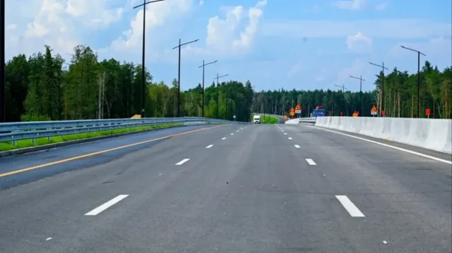 Открыт новый участок будущего платного дублёра МКАД на юге Подмосковья