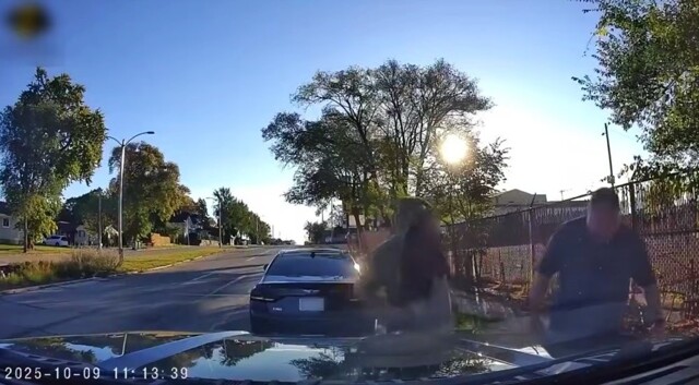 Лёгкое ДТП с последующей перестрелкой