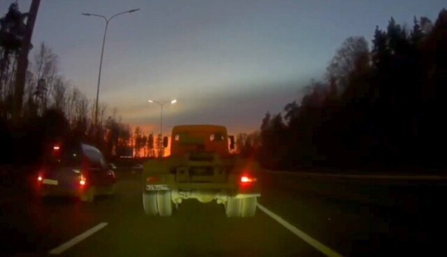 Штраф за езду по обочине