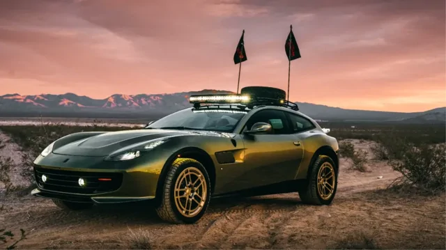Тюнеры создали внедорожный суперкар Ferrari с клиренсом как у Крузака