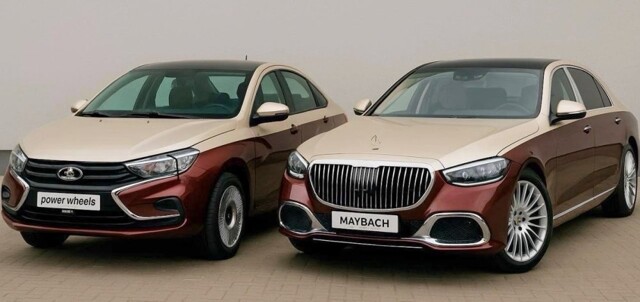 Lada Aura в стиле Maybach показали на Московском Автошоу