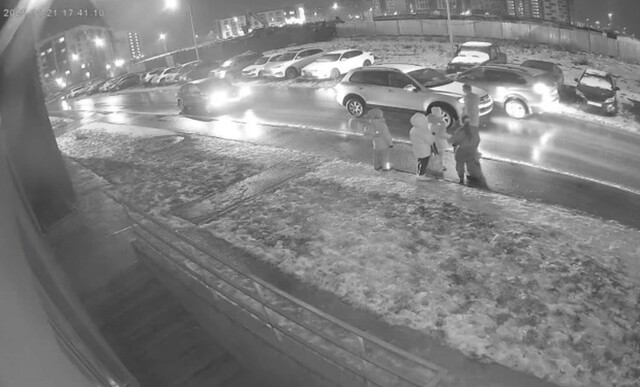 Сбил, пообщался, осмотрел, уехал