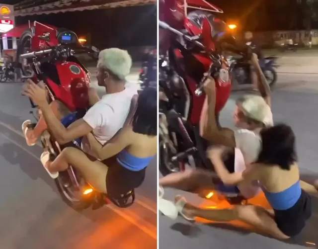 "Вилли" с пассажиркой