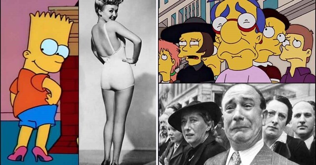 Симпсоны воссоздают знаменитые фотографии