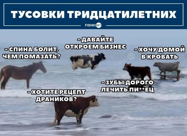 Тусовки тридцатилетних