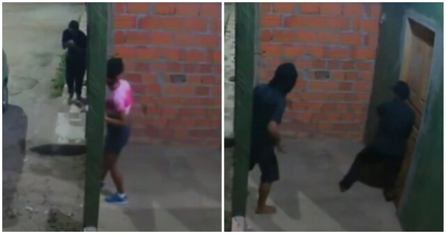 Крепкая дверь спасла девушку от грабителей