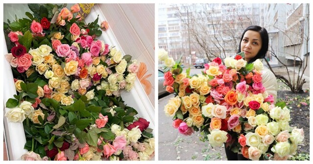 В Ульяновске мужчина поругался с женой и потратил 300 тысяч рублей, чтобы усыпать розами весь двор