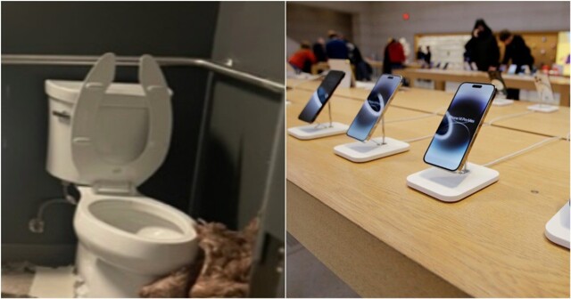 "Ограбление века" через дыру в туалете: воры вынесли более 400 iPhone