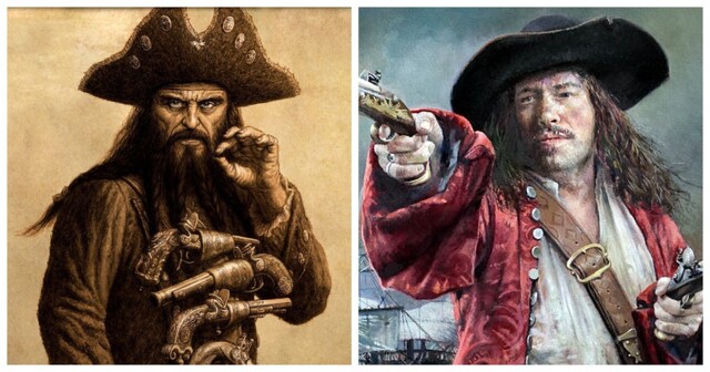Реальные прототипы книжных пиратов – кем они были?