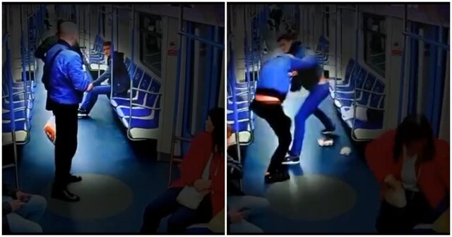 Пассажир московского метро избил пенсионера, который споткнулся о его ногу