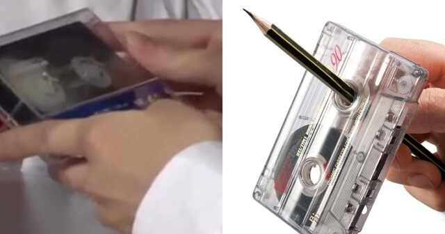 Как с помощью карандаша перемотать кассету: современных школьников вопрос поставил в тупик
