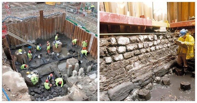 В Лондоне нашли Риверсайдскую стену, построенную 2000 лет назад