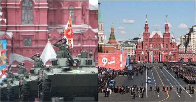 Парад Победы завершился на Красной площади в Москве