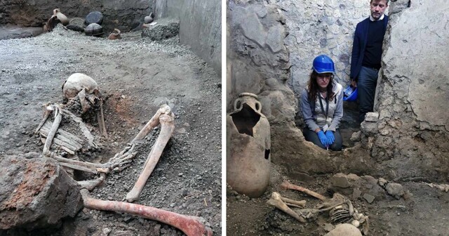 Анализ скелетов из Помпей показал, что не все жертвы умерли от извержения вулкана