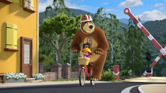 Трейлер мультфильма "Маша и Медведь в кино: Скажите Ой!" (2023)
