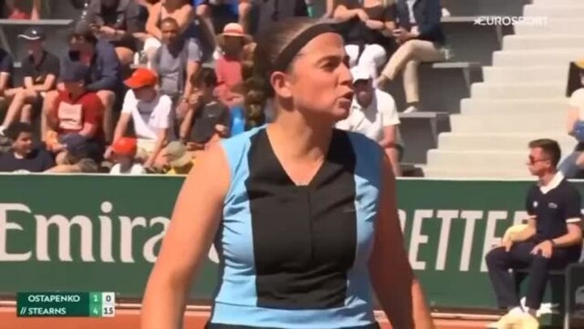 Великий и могучий латышский язык в исполнении теннисистки Елены Остапенко