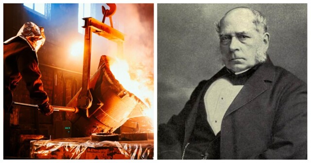 “Человек-сталь”: как британский изобретатель перевернул вверх дном всю металлургию и вошёл в историю