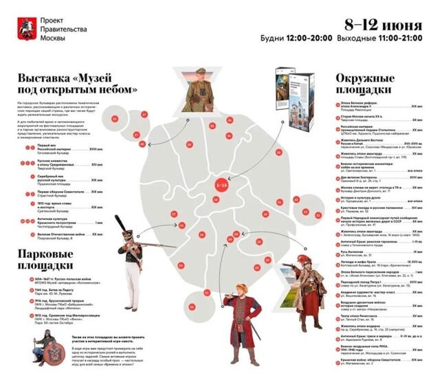 В Москве сегодня стартует исторический фестиваль «Времена и Эпохи»⁠⁠