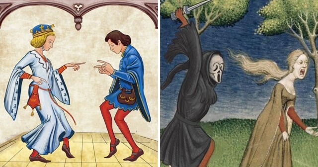 Как знаменитые фильмы выглядели бы в Средневековье