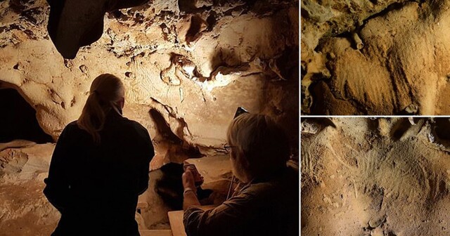 Во Франции нашли самые древние наскальные рисунки неандертальцев: им около 75 000 лет