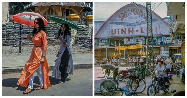 Потрясающие цветные фотографии Вьетнама, сделанные американским солдатом в 1969 году