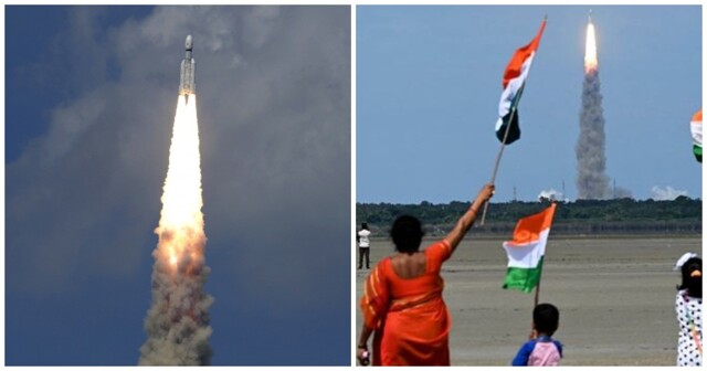 Индия отправила ракету-носитель на Луну