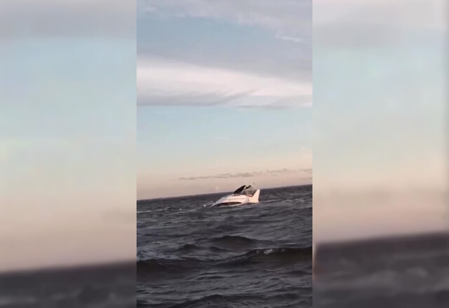 Восемь человек спасли с тонущей яхты в Финском заливе
