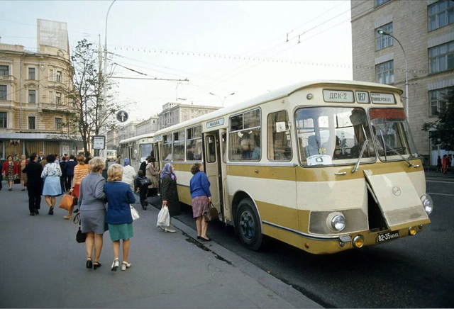 Прогулка по Москве 1975 года