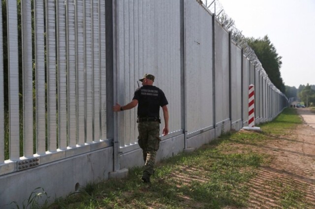 Обстановка на границе Польши и Белоруссии