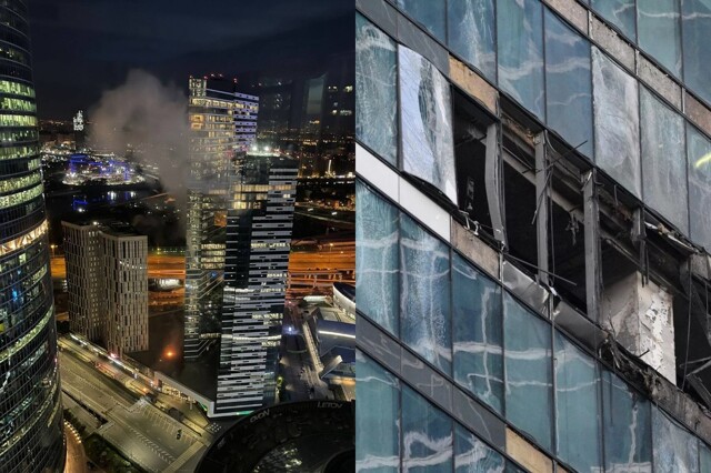 В столице БПЛА снова атаковали башню "Москва-Сити"