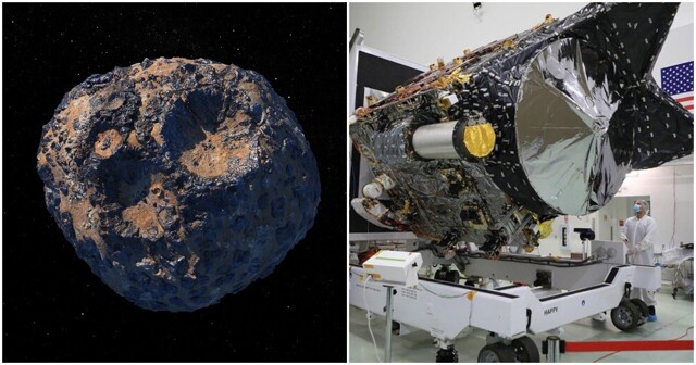 NASA отправит космический корабль к астероиду стоимостью 10 квинтиллионов долларов