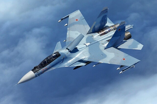 В Калининградской области разбился истребитель Су-30