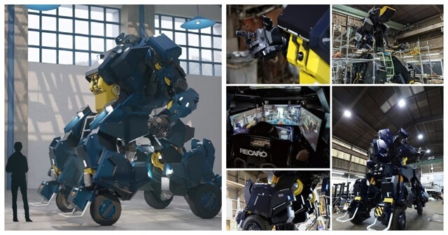 Японская компания создаёт настоящих меха-роботов для миллиардеров