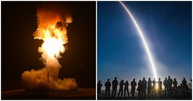 Пентагон опубликовал видео запуска межконтинентальной ракеты Minuteman III