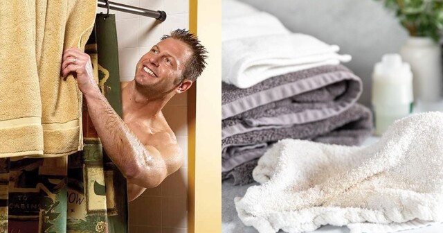 Те еще чистюли: более двух миллионов британцев стирают полотенца не чаще одного раза в год