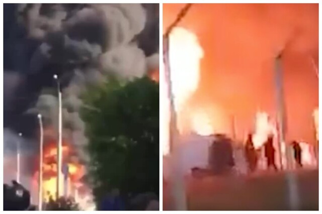 В Степанакерте на АЗС взорвалась цистерна с топливом