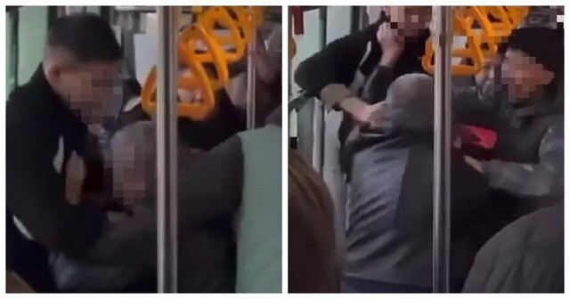 "Вы же убьёте друг друга!": в Казахстане подросток напал на деда, не желая уступать ему место в автобусе