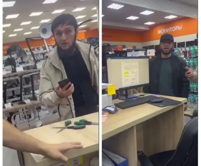 «Ты как с мужчиной разговариваешь?»: двое горцев в Химках обиделись на русскую продавщицу