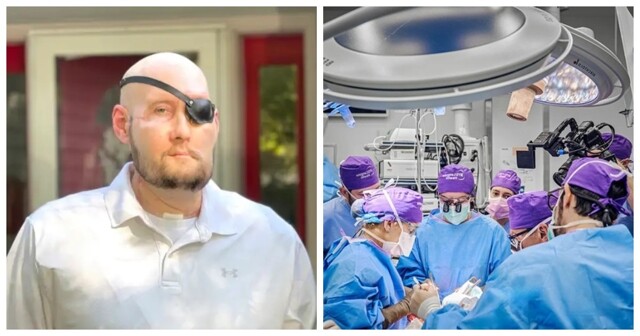 Американские хирурги впервые в мире провели операцию по пересадке глазного яблока