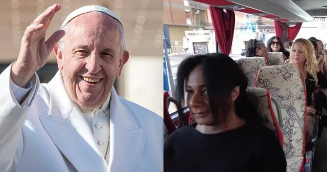 "Дети Бога!": Папа Римский Франциск пригласил на обед группу трансгендеров